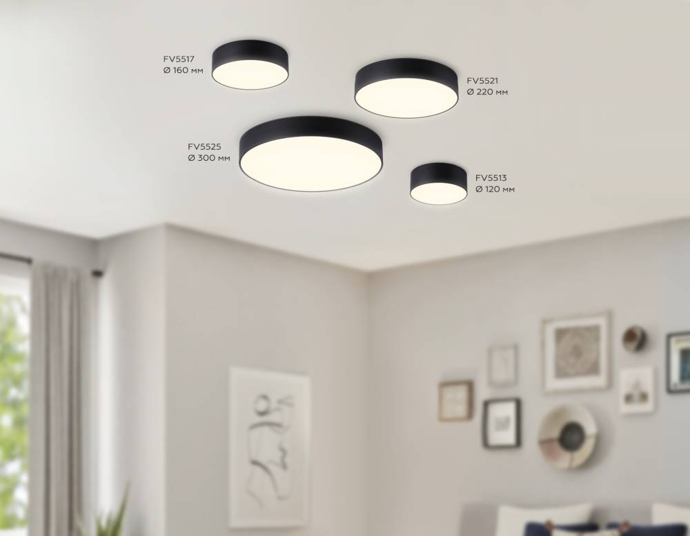 Потолочный светильник Ambrella Light Orbital Air Alum FV5525 Потолочный светильник Ambrella Light Orbital Air Alum FV5525