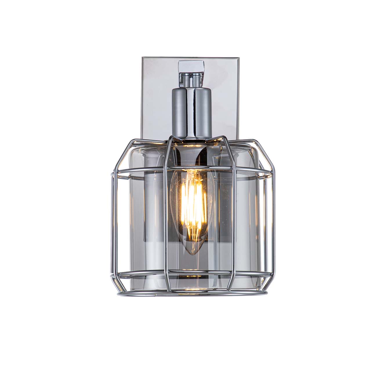 Настенный светильник Escada Midland 10188/1A Chrome Настенный светильник Escada Midland 10188/1A Chrome