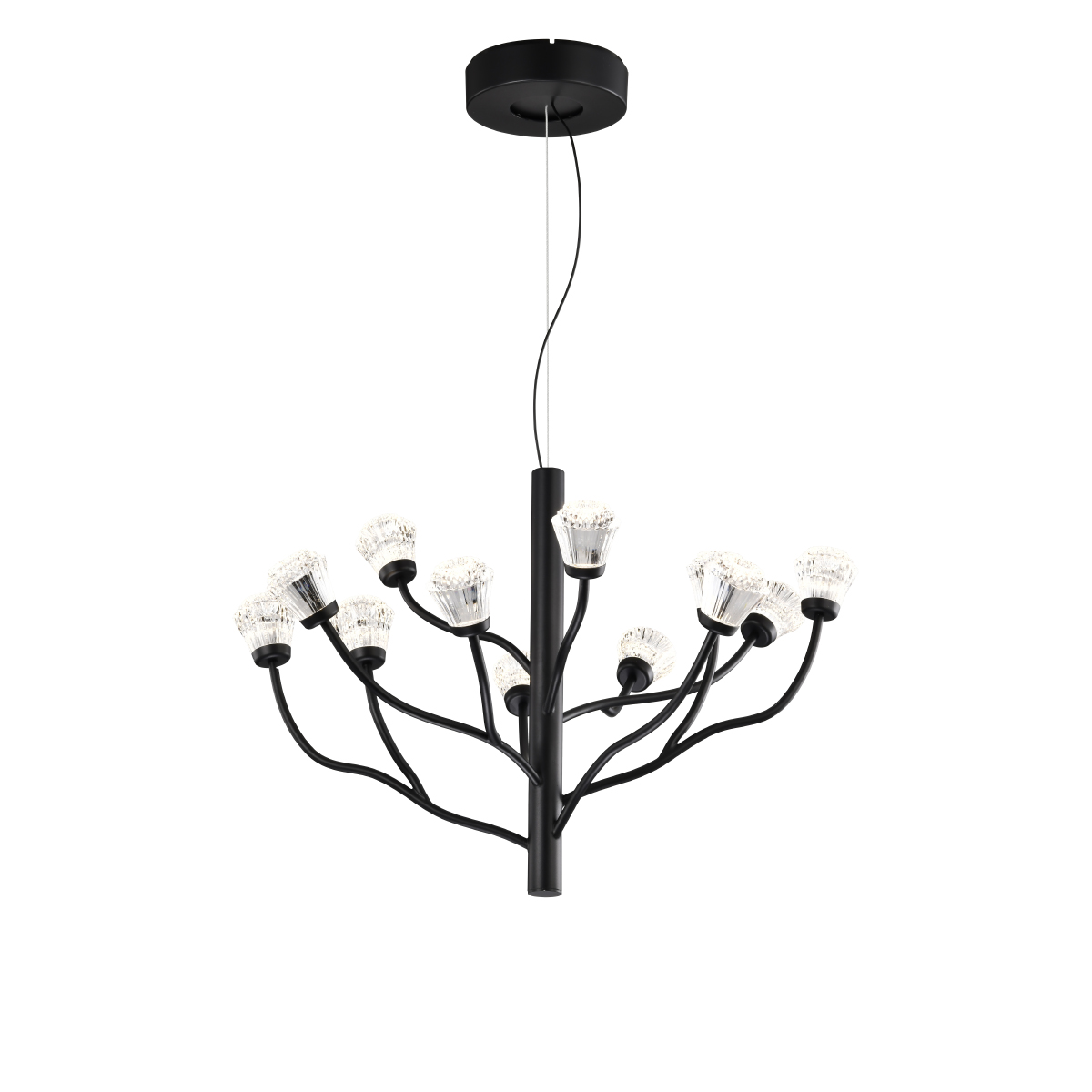 Подвесная люстра Delight Collection P0550-12A black Подвесная люстра Delight Collection P0550-12A black