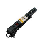 Сетевой фильтр 6-местный с/з Stekker Techno HM22-61-02 50159
