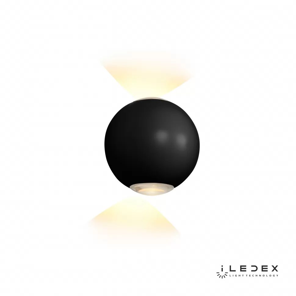 Настенный светильник iLedex Rainbow ZD8168-6W RGB BK Настенный светильник iLedex Rainbow ZD8168-6W RGB BK