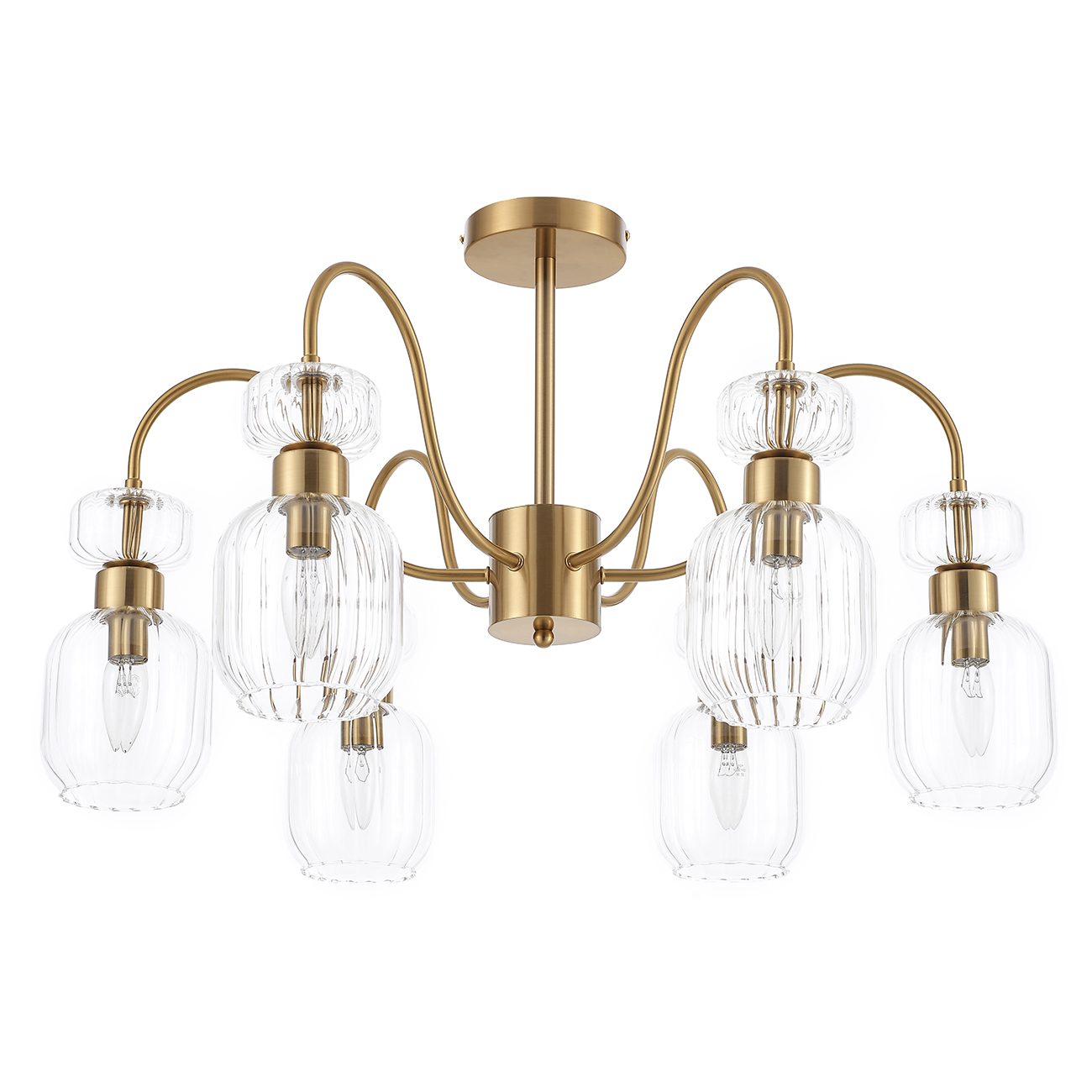 Люстра на штанге Escada Gloss 1141/6PL Clear Люстра на штанге Escada Gloss 1141/6PL Clear