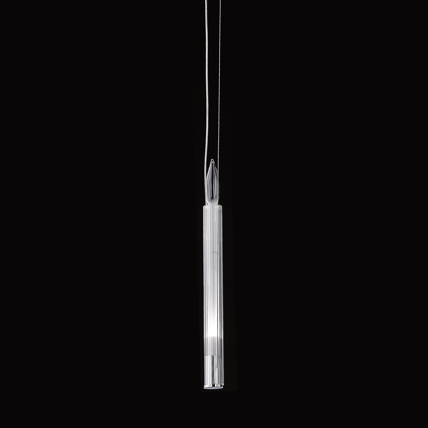 Подвесной светильник Delight Collection Candle P68094-1 chrome Подвесной светильник Delight Collection Candle P68094-1 chrome