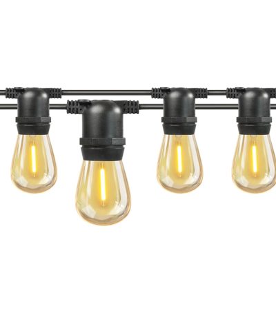 Гирлянда Белт Лайт General Gen-Beltlight-20M-40E27-IP65 Black 663006