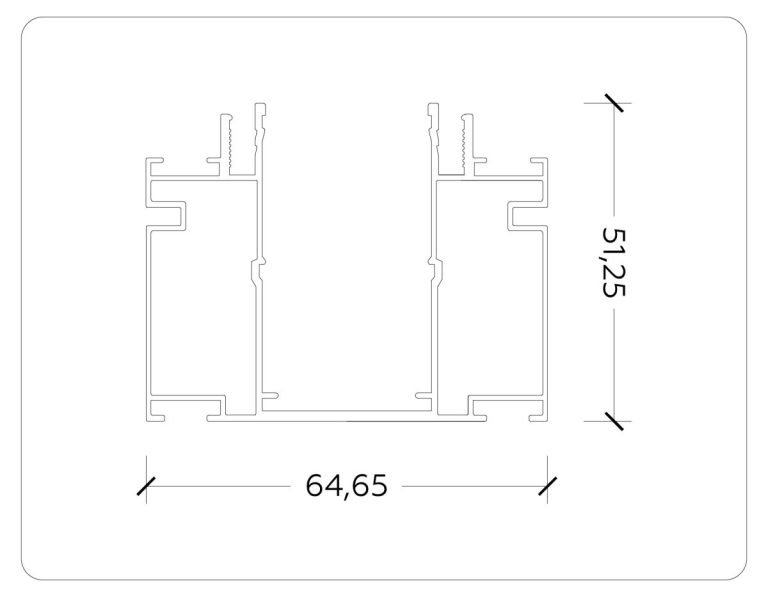 Шинопровод Ambrella Light Track system Magnetic 220V GL1025