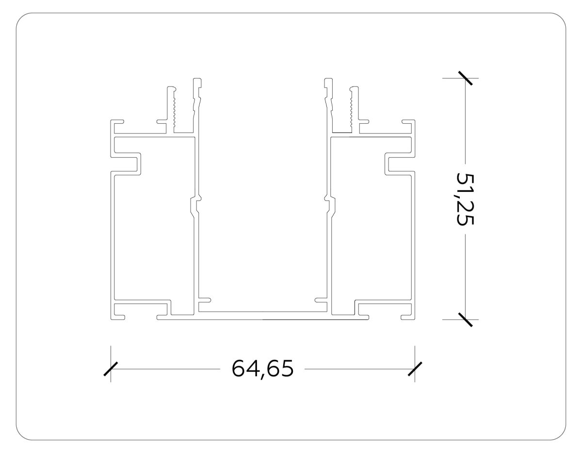 Шинопровод Ambrella Light Track system Magnetic 220V GL1025 Шинопровод Ambrella Light Track system Magnetic 220V GL1025