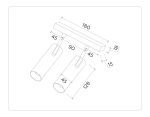 Трековый магнитный светильник Ambrella Light Track System GL3902