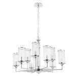 Подвесная люстра Crystal Lux GLORIA SP9 CHROME