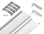 Алюминиевый накладной профиль Ambrella Light Alum Profile GP1600WH