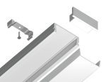 Алюминиевый накладной профиль Ambrella Light Alum Profile GP1700WH