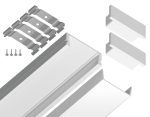 Алюминиевый накладной профиль Ambrella Light Alum Profile GP1700WH