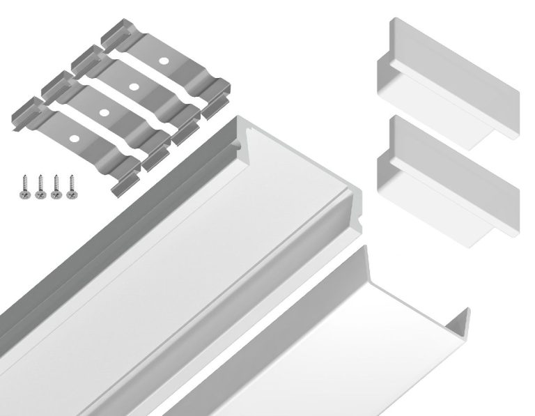 Алюминиевый накладной профиль Ambrella Light Alum Profile GP1700WH