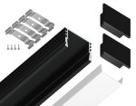 Алюминиевый накладной профиль Ambrella Light Alum Profile GP1750BK