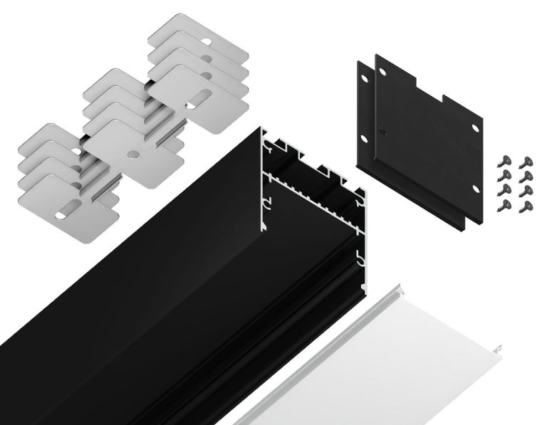Алюминиевый профиль Ambrella Light Profile System GP3050BK