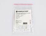 Соединитель прямой для светодиодной ленты 5050 12/24V (3 конт.) GS6151 (10шт) Ambrella Light Illumination GS6151
