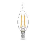 Лампа светодиодная Gauss Basic Filament E14 5,5W 2700K 1041116T