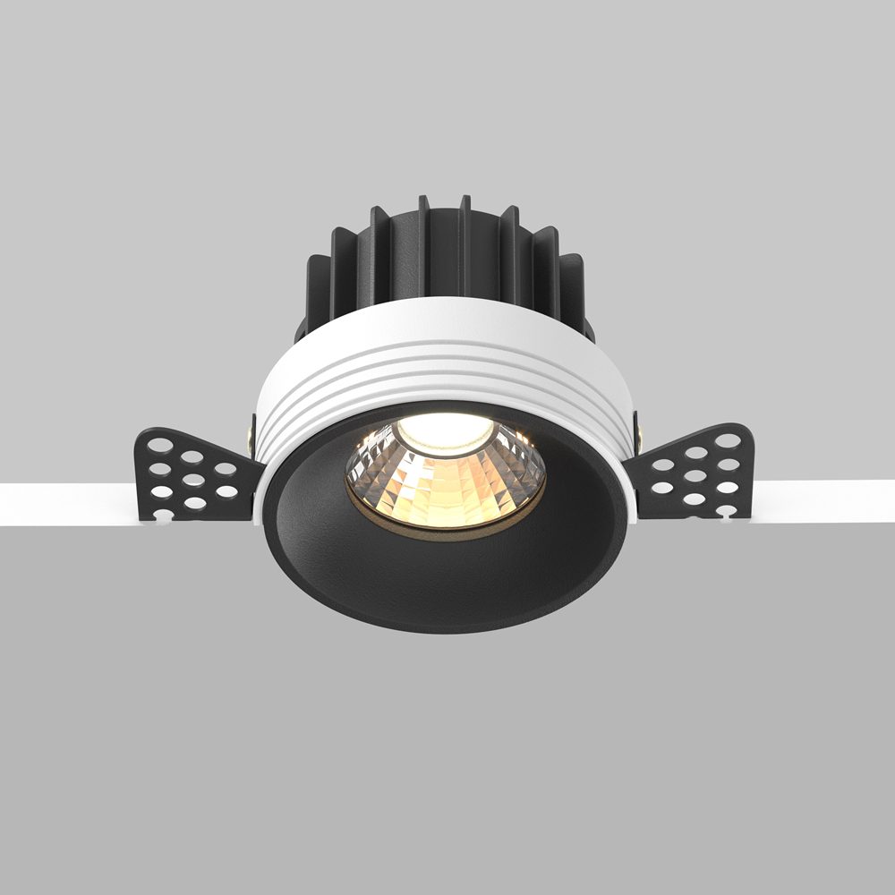 Встраиваемый светильник Maytoni Technical Downlight Round DL058-12W3K-TRS-B Встраиваемый светильник Maytoni Technical Downlight Round DL058-12W3K-TRS-B