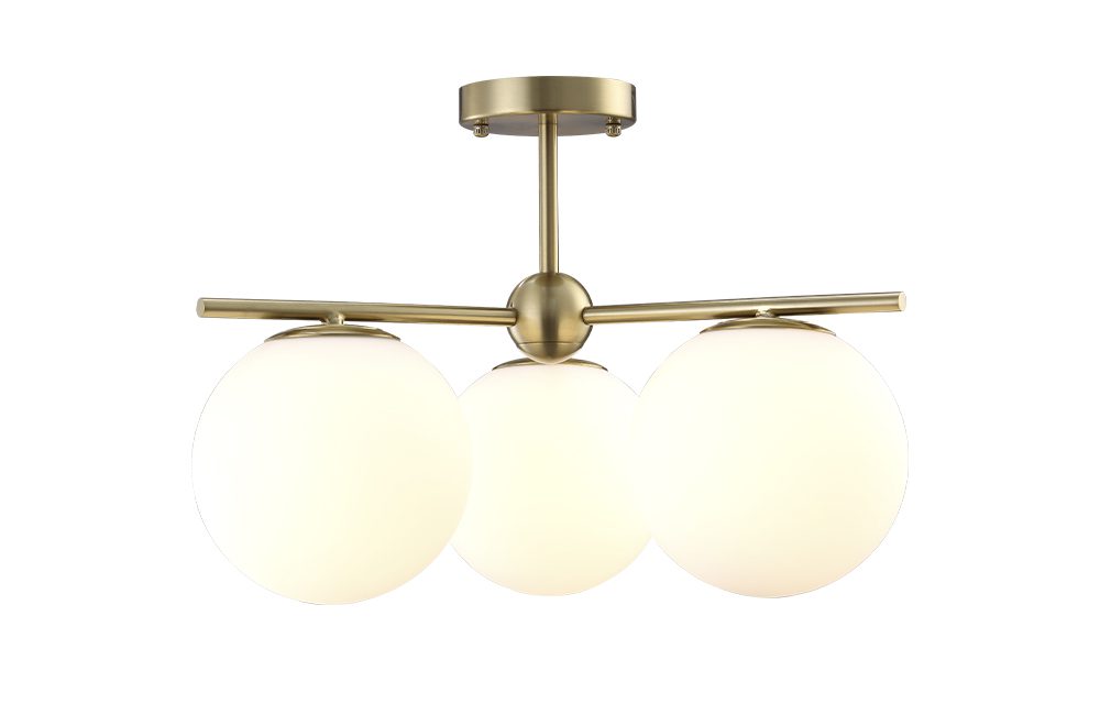 Люстра на штанге Crystal Lux FELIZ SP-PL3 BRONZE/WHITE Люстра на штанге Crystal Lux FELIZ SP-PL3 BRONZE/WHITE