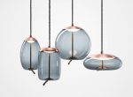 Подвесной светильник Delight Collection Knot 9966P/C copper/blue