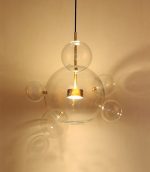 Подвесной светильник Delight Collection Bubbles KG0943P-1 gold