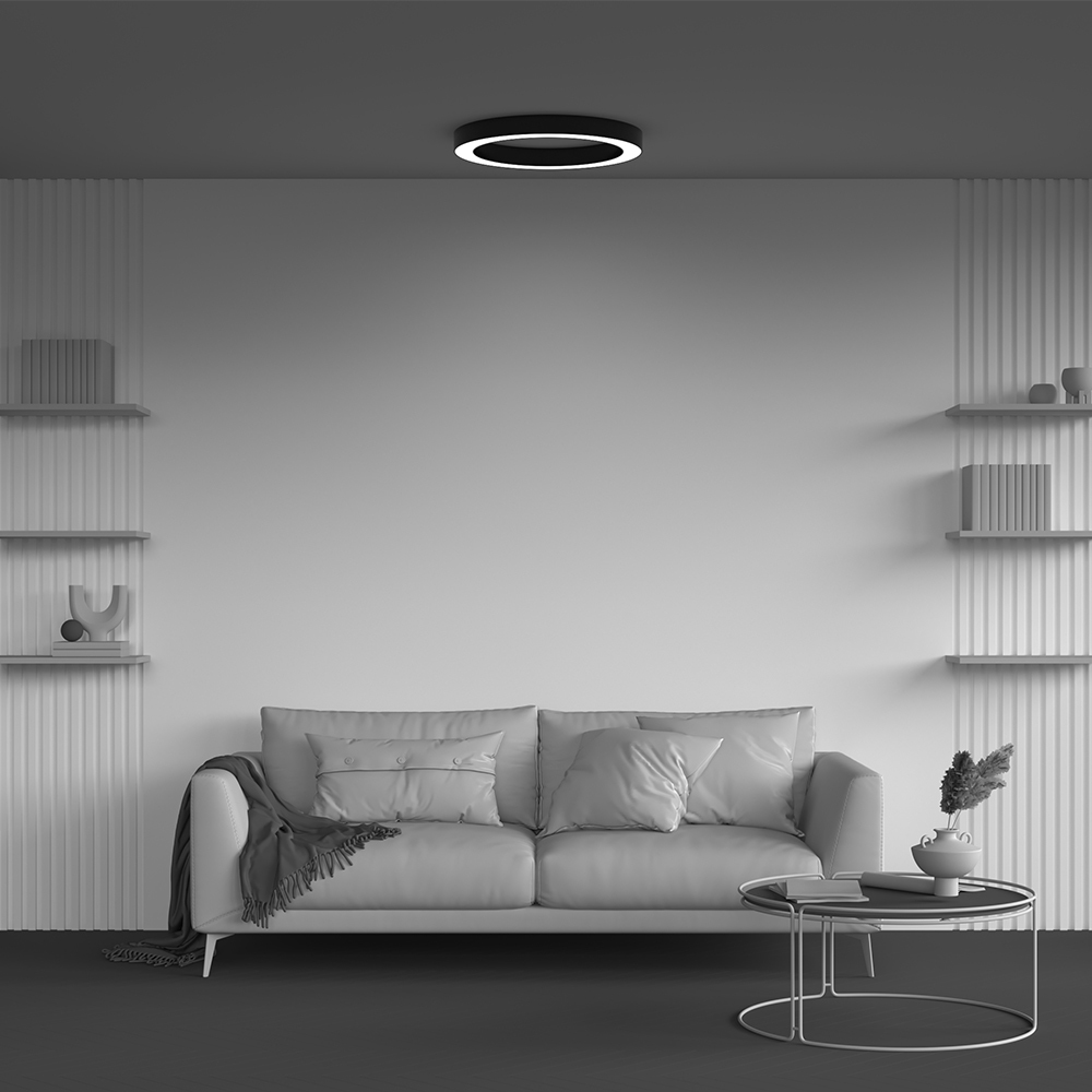 Потолочный светильник Maytoni Lua C093CL-45W4K-B Потолочный светильник Maytoni Lua C093CL-45W4K-B