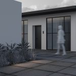 Ландшафтный светильник Maytoni Sleek O477FL-L2GF3K