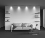 Встраиваемый светильник Maytoni Round DL058-12W2.7K-TRS-B
