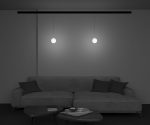 Трековый подвесной светильник Maytoni Luna TR039-4-5W3K-WW-DS