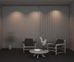 Трековый магнитный светильник Maytoni Points TR174-1-12WTW-M-B
