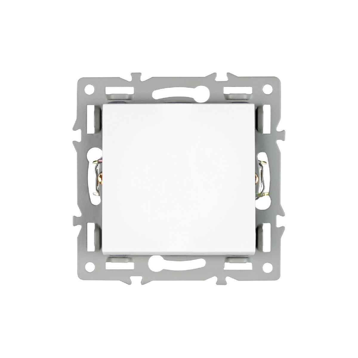 Механизм выключателя одноклавишный проходной Arlight SWT-MKP1-PL-WH (250V, 16A) 043714 Механизм выключателя одноклавишный проходной Arlight SWT-MKP1-PL-WH (250V, 16A) 043714