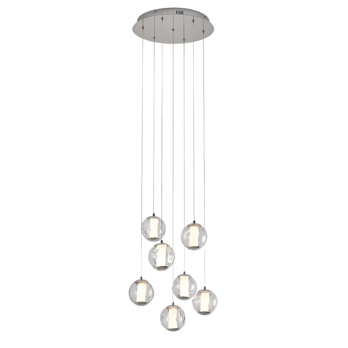 Подвесной светильник Delight Collection OD2437-7 gold/clear Подвесной светильник Delight Collection OD2437-7 gold/clear