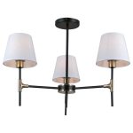 Люстра на штанге Illumico IL0185-3CSQ-24 BK AB CASTOR