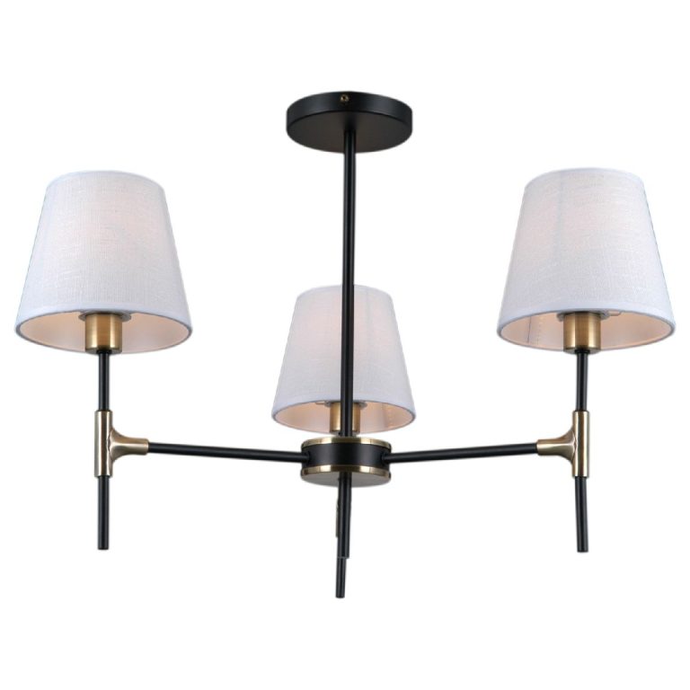 Люстра на штанге Illumico IL0185-3CSQ-24 BK AB CASTOR