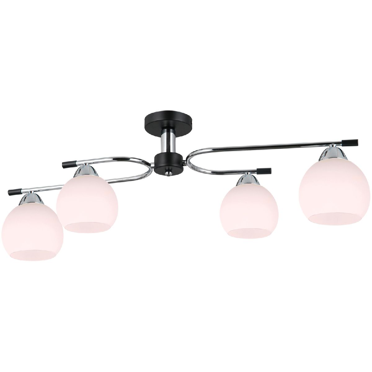 Потолочная люстра Illumico IL0638-4CSQ-24 CR BK LIBRA Потолочная люстра Illumico IL0638-4CSQ-24 CR BK LIBRA