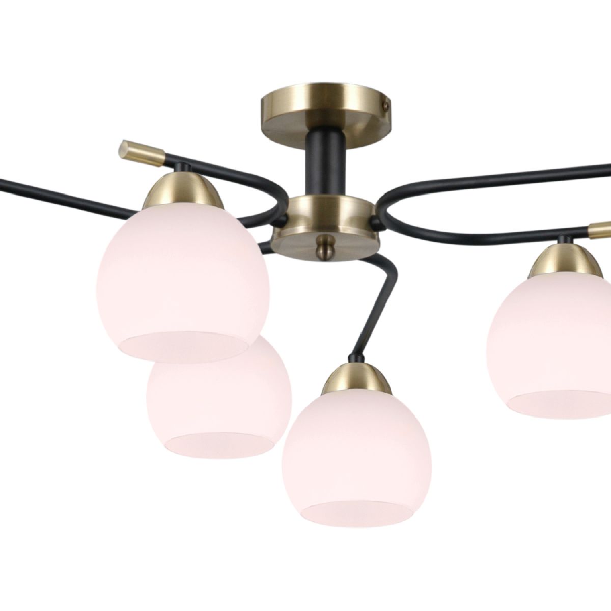 Потолочная люстра Illumico IL0638-6CSQ-24 AB BK LIBRA Потолочная люстра Illumico IL0638-6CSQ-24 AB BK LIBRA