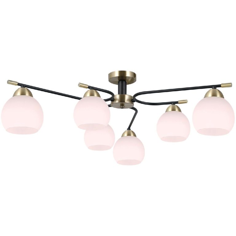 Потолочная люстра Illumico IL0638-6CSQ-24 AB BK LIBRA