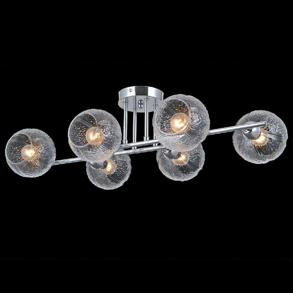Потолочная люстра Illumico IL0701-6CSQ-24 CR ARIES Потолочная люстра Illumico IL0701-6CSQ-24 CR ARIES