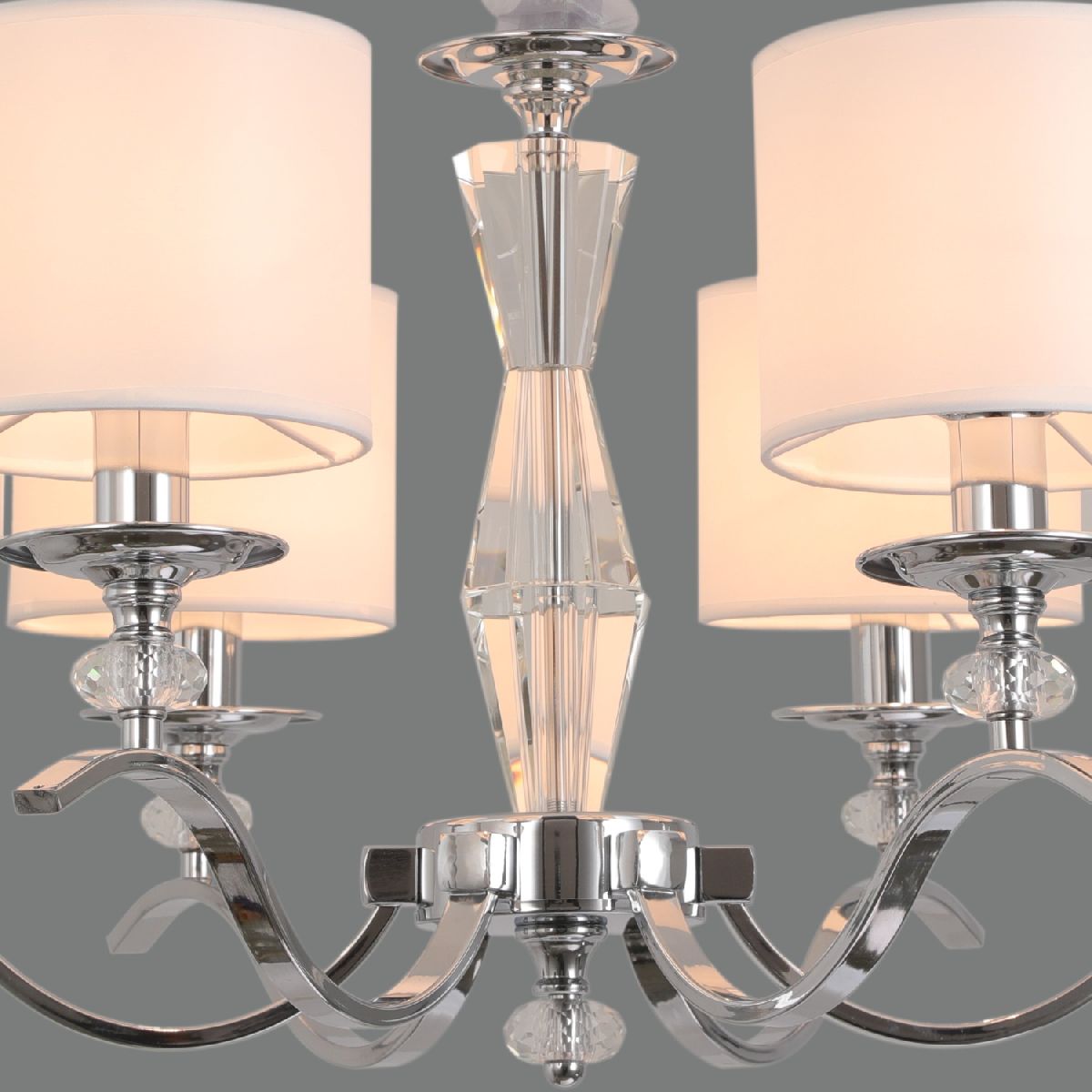 Подвесная люстра Illumico IL1364-6PPA-29 CR Подвесная люстра Illumico IL1364-6PPA-29 CR