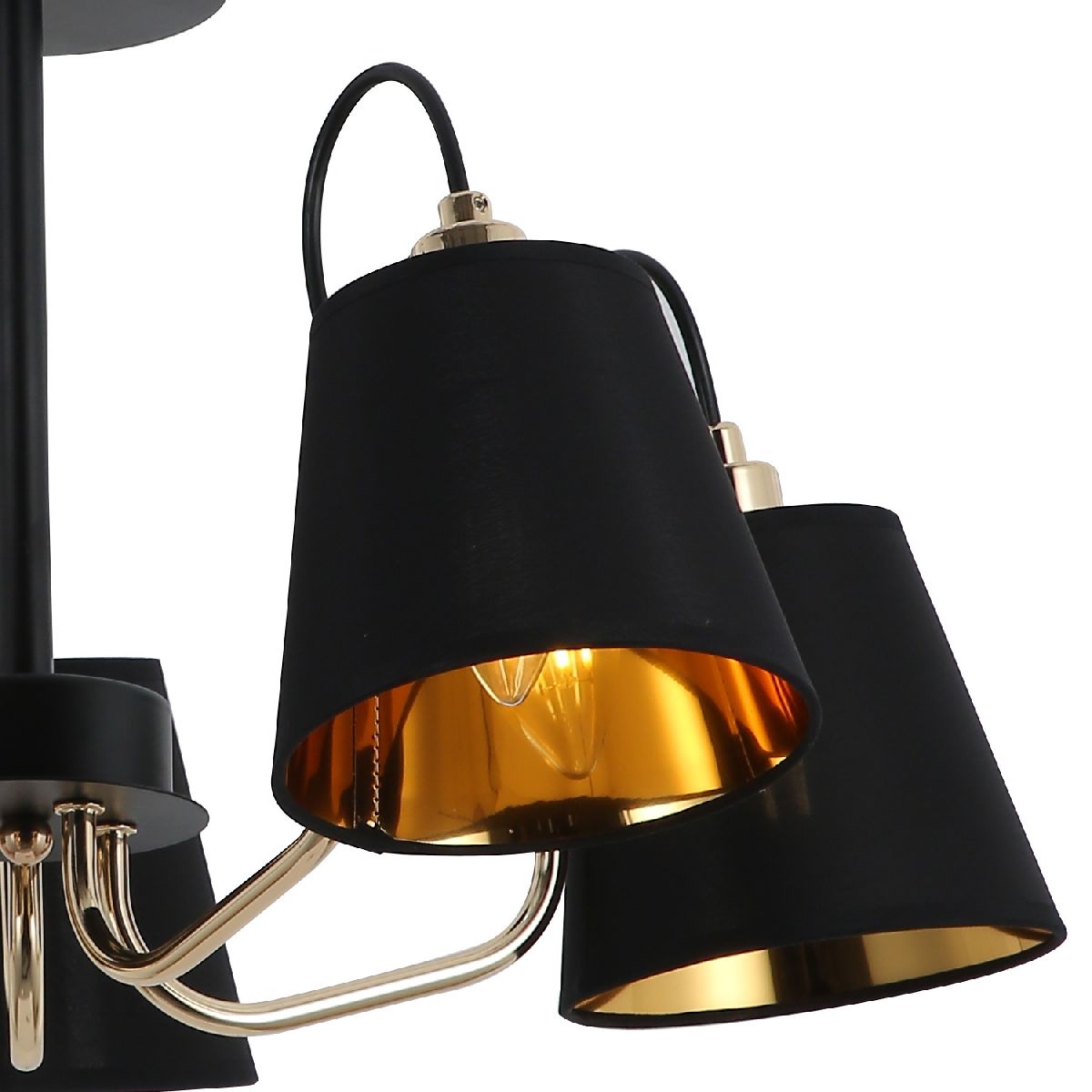 Люстра на штанге Illumico IL6120-5COU-79 BK GD Люстра на штанге Illumico IL6120-5COU-79 BK GD