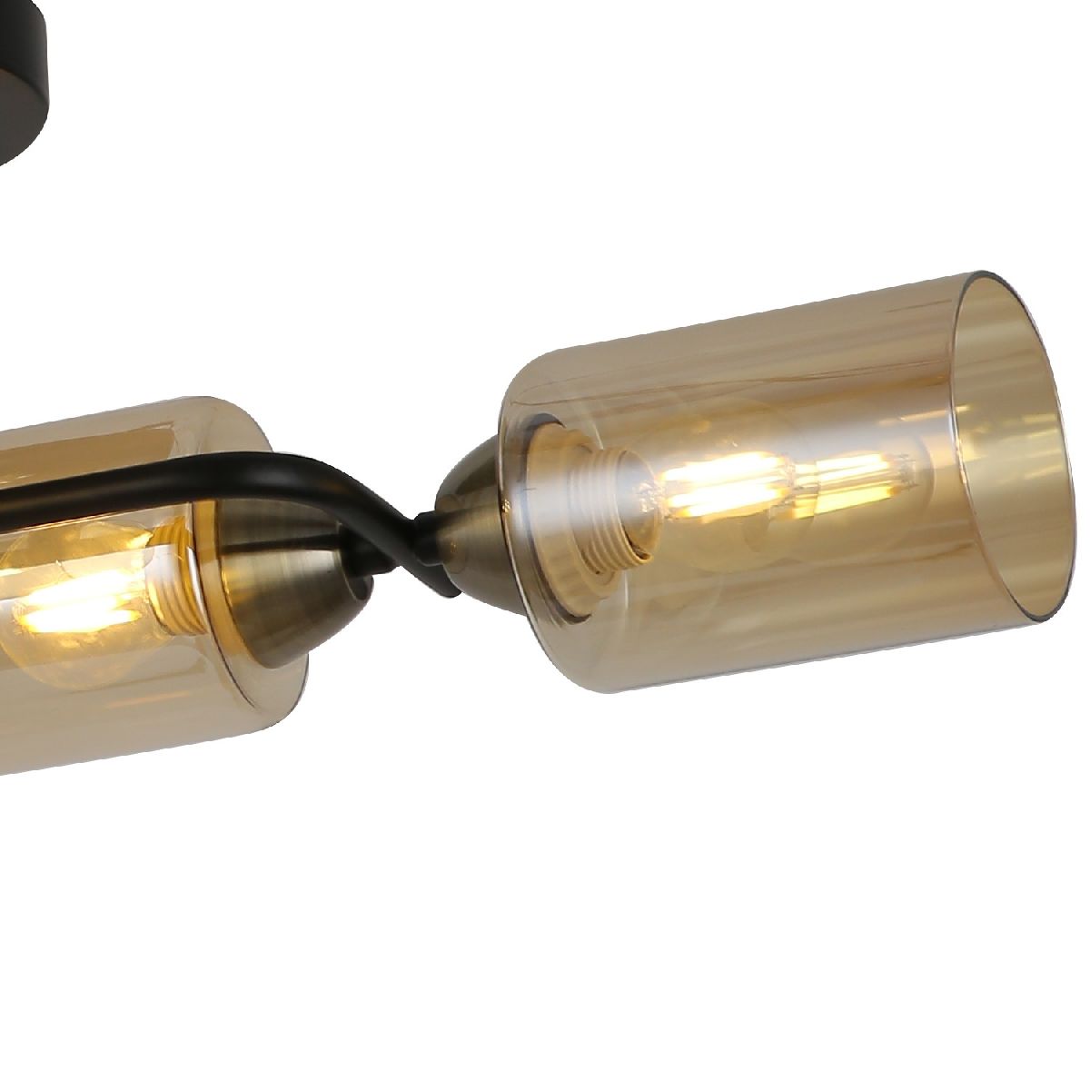 Потолочная люстра Illumico IL8148-4COU-79 BK BR Bice Потолочная люстра Illumico IL8148-4COU-79 BK BR Bice