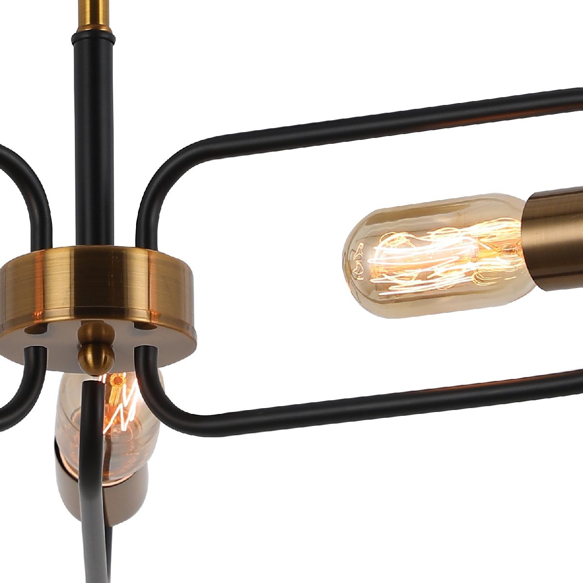 Люстра на штанге Illumico IL8253-3COU-79 BK GD Люстра на штанге Illumico IL8253-3COU-79 BK GD