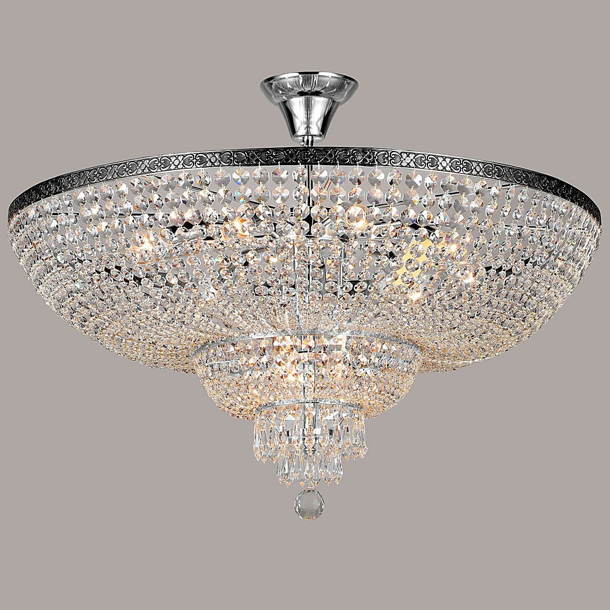Потолочная люстра Illumico IL8775-16C-30 CR BK Потолочная люстра Illumico IL8775-16C-30 CR BK