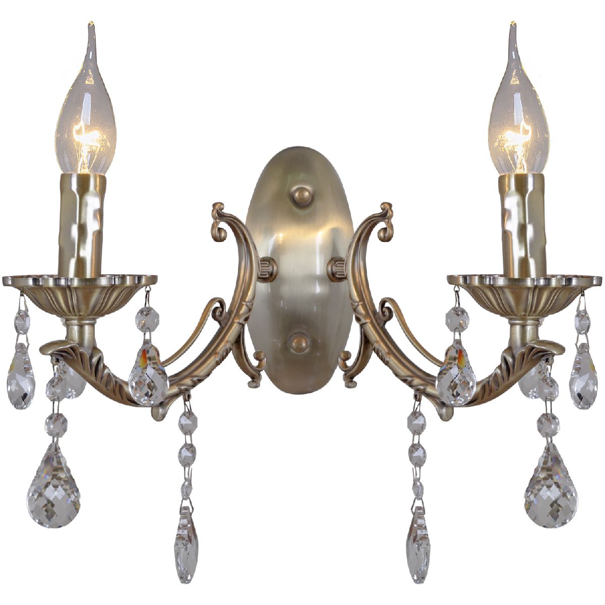 Бра Illumico IL9927-2WSQ-24 AB CASTOR Бра Illumico IL9927-2WSQ-24 AB CASTOR