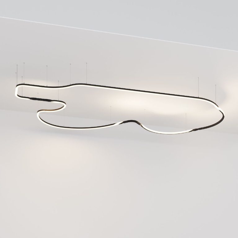 Радиусный профиль Maytoni Led strip ALM-3535R-B-D-45°-0.8M