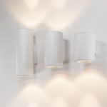 Уличный настенный светильник Maytoni Shim O303WL-L5W3K