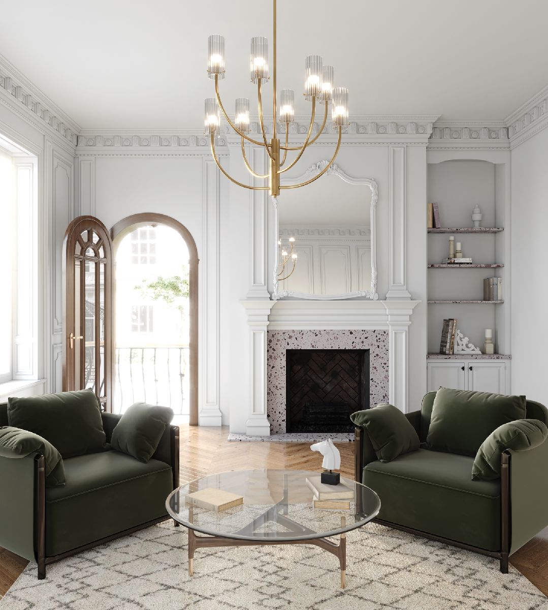 Люстра на штанге Maytoni Arco MOD223PL-08BS Люстра на штанге Maytoni Arco MOD223PL-08BS