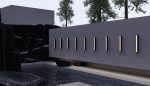 Уличный настенный светильник Maytoni Corte O571WL-L20B3K