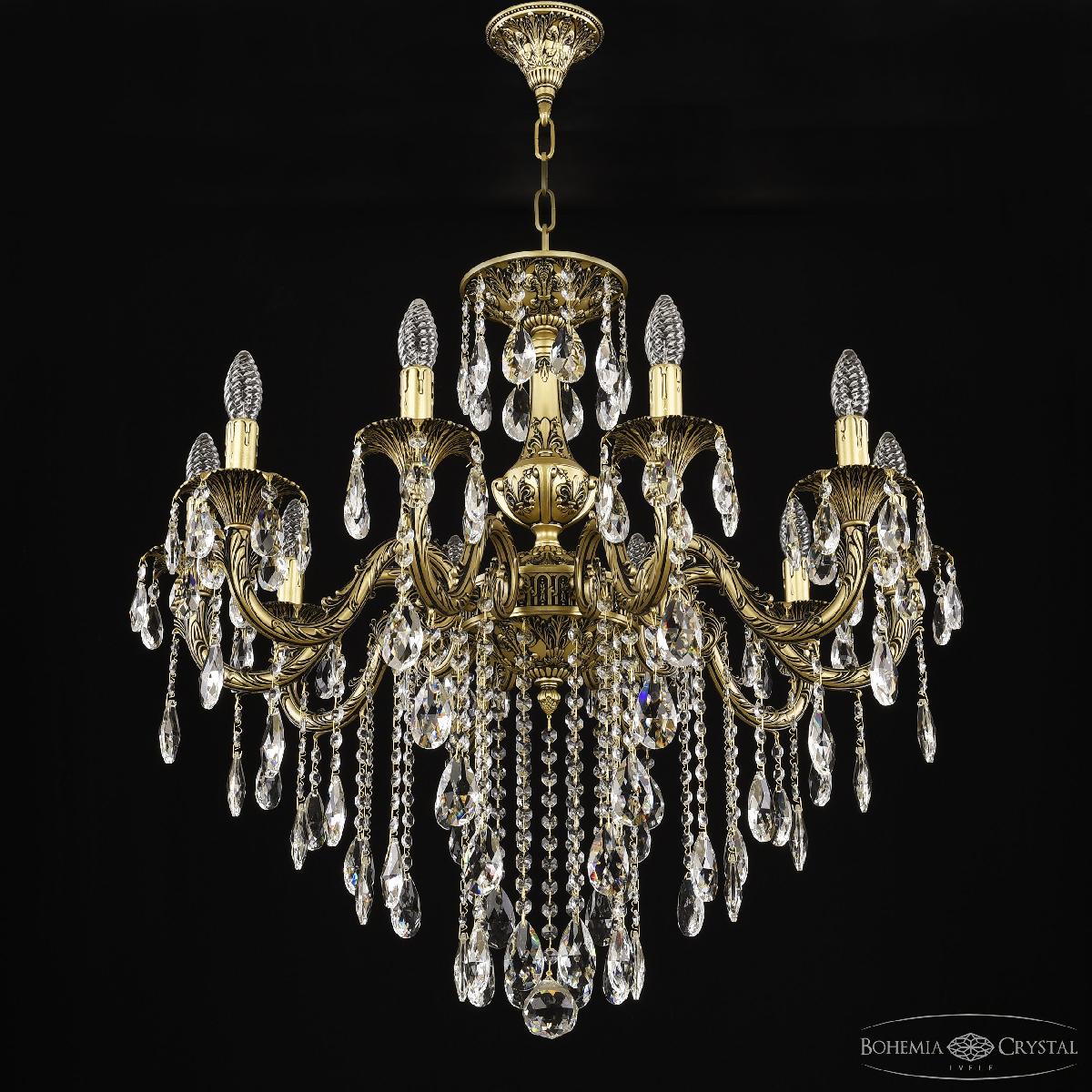 Подвесная люстра Bohemia Ivele Crystal AL79101/10/250 B AGB Подвесная люстра Bohemia Ivele Crystal AL79101/10/250 B AGB