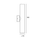 Настенный светильник Italline IT02-026 gold 3000K