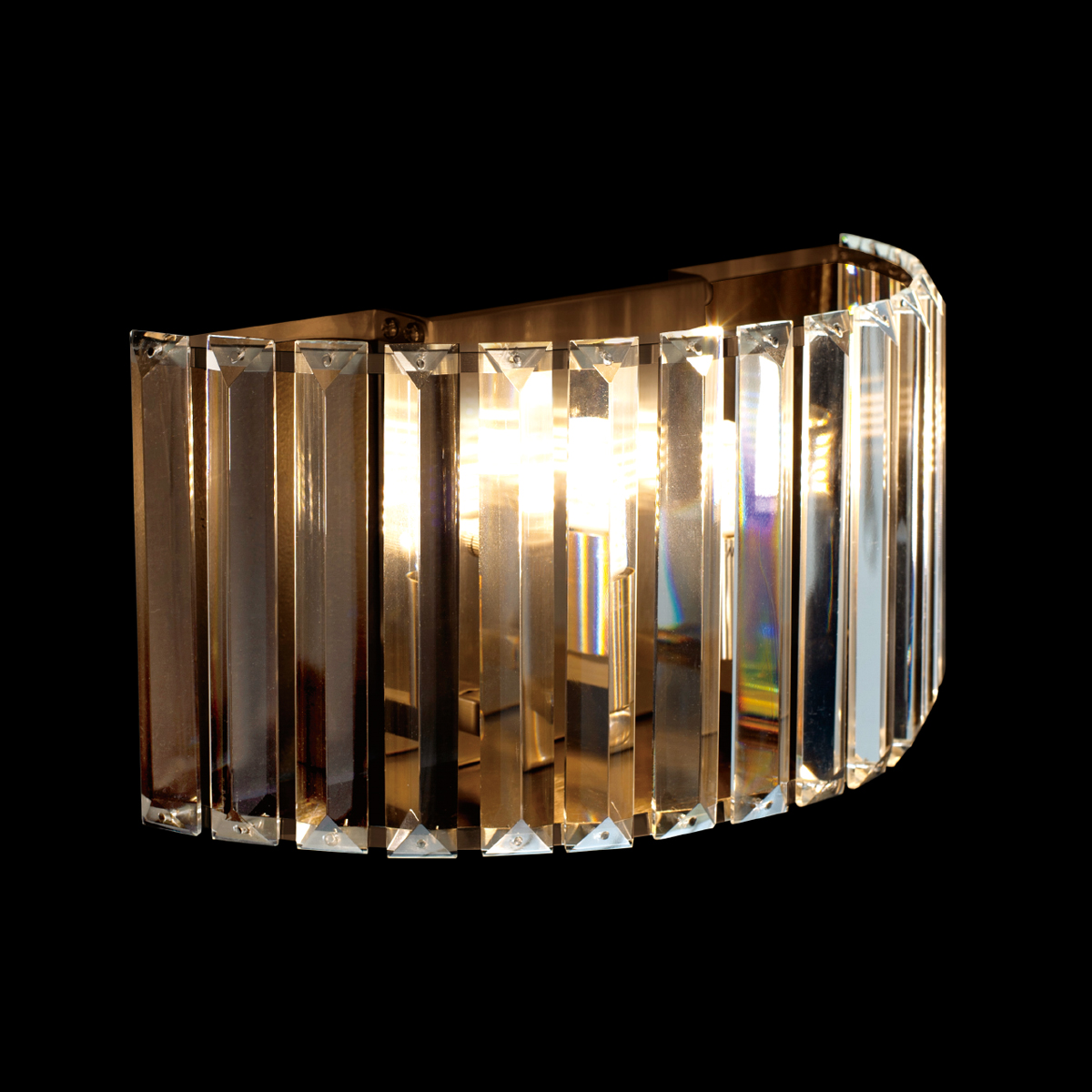 Настенный светильник Delight Collection Crystalline MB17090009-2A bronze Настенный светильник Delight Collection Crystalline MB17090009-2A bronze
